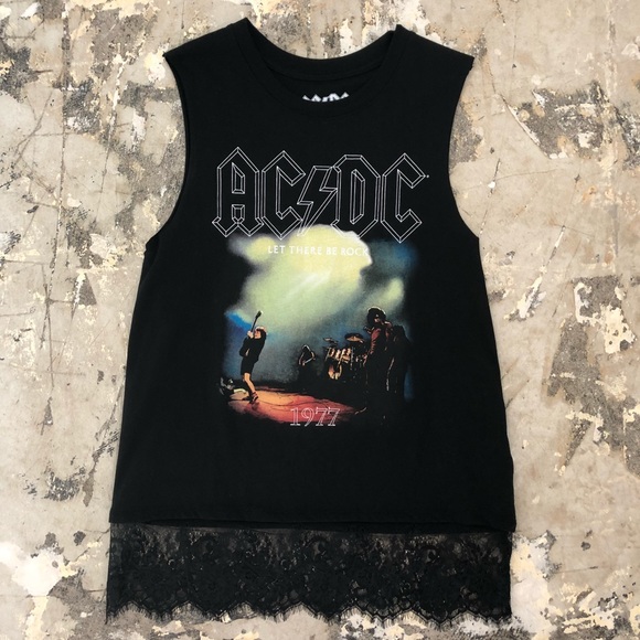 Tops - AC/DC Band Cut Off